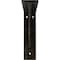 Ekena Millwork Stockport Steel Bracket, Antiqued Warm Silver 2"W x 8"D x 8"H BKTM02X08X08STAWS - alternate 4